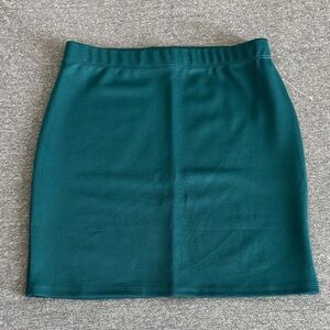 Forever 21 Teal Mini Skirt